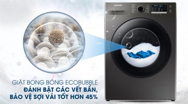 Máy giặt lồng ngang Samsung Inverter 9.5Kg WW95TA046AX/SV - Image 3