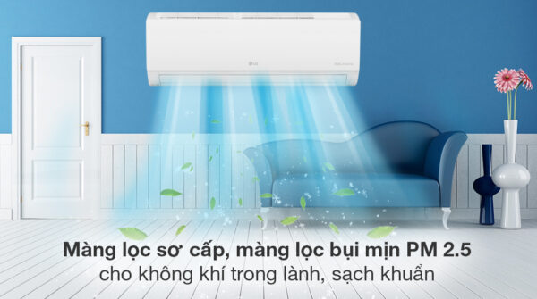Điều hòa LG 1 chiều Inverter 1HP-8.800BTU V10WIN - Image 2