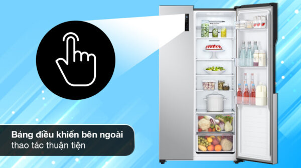 Tủ lạnh SBS LG Inverter 519L GR-B256JDS - Image 6