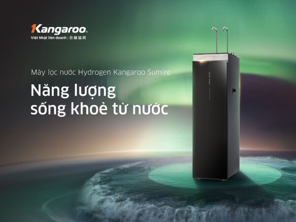 Máy lọc nước Kangaroo Sumire Hydrogen nóng lạnh KG12A8 - Image 5