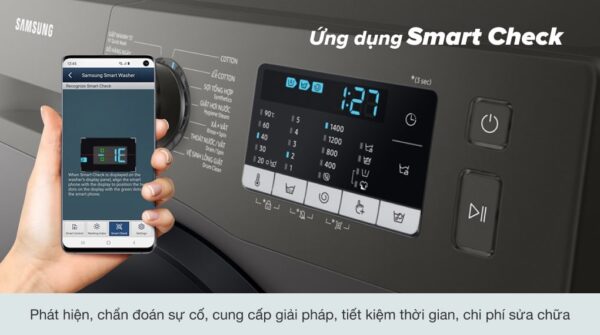 Máy giặt lồng ngang Samsung Inverter 9.5Kg WW95TA046AX/SV - Image 15