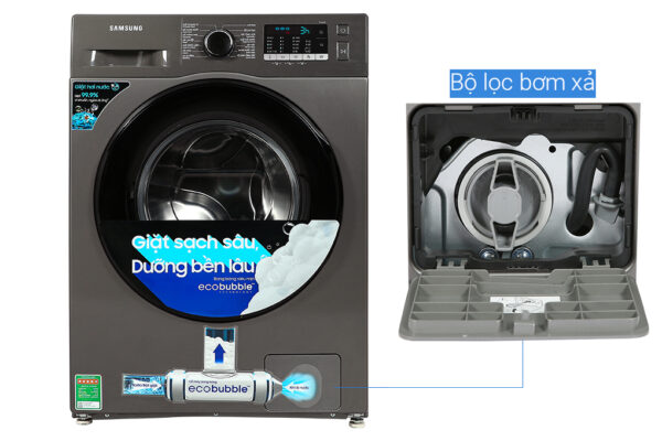 Máy giặt lồng ngang Samsung Inverter 9.5Kg WW95TA046AX/SV - Image 9